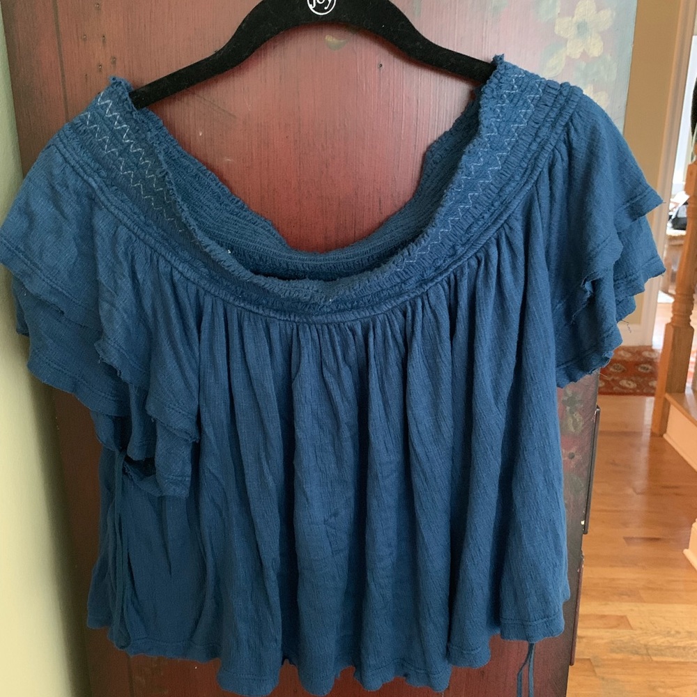 Off the shoulder free people top